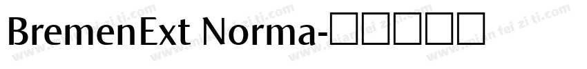 BremenExt Norma字体转换